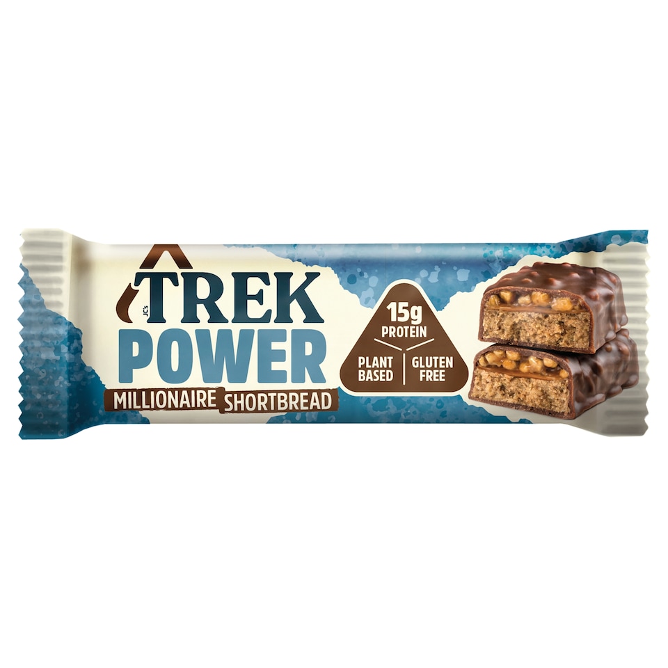 image 1 of TREK Power Protein Bar - Millionaire Shortbread 55g