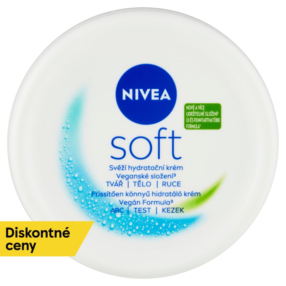 obrázok 1 z Nivea Soft Svieži hydratačný krém 200 ml