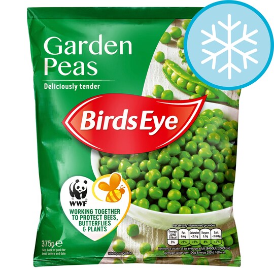 Birds Eye Garden Peas 375G Tesco Groceries