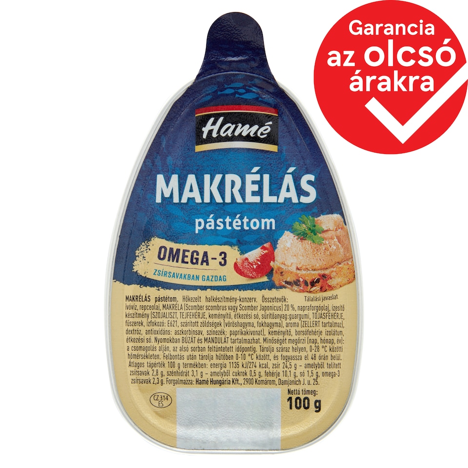 Hamé Mackerel Pate 100 g