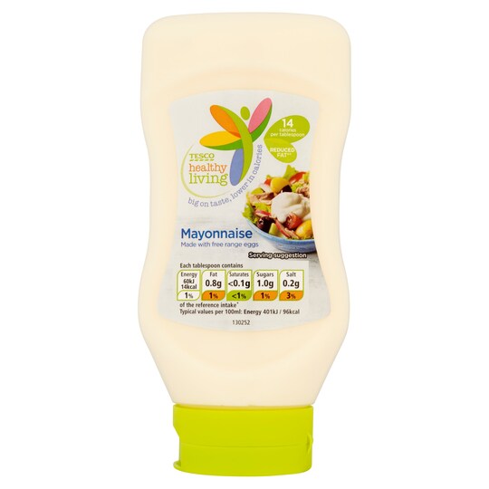Tesco Healthy Living Mayonnaise 450Ml Tesco Groceries