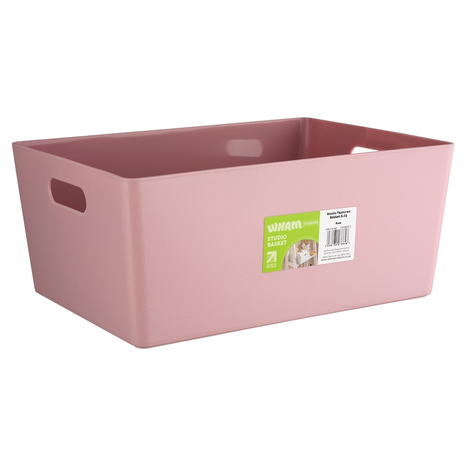 image 1 of Wham Studio Rose Storage Basket 5.02