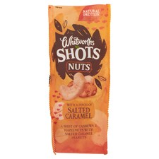 Whitworths Shots Salted Caramel Nuts 25G