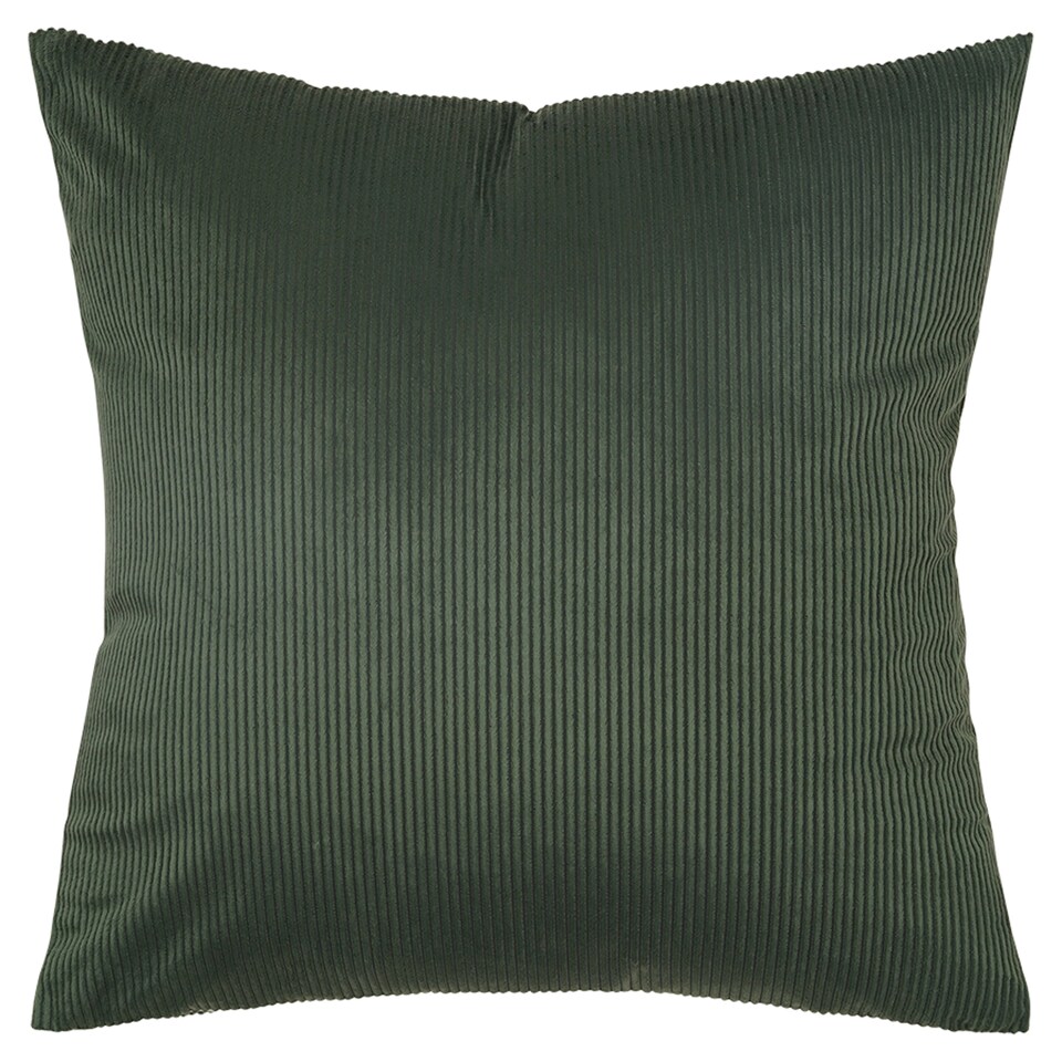 F&F Home Forest Green Jumbo Cord Cushion