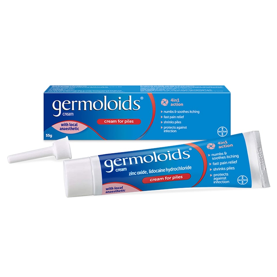 image 1 of Germoloids Triple Action Haemorrhoids Cream 55g