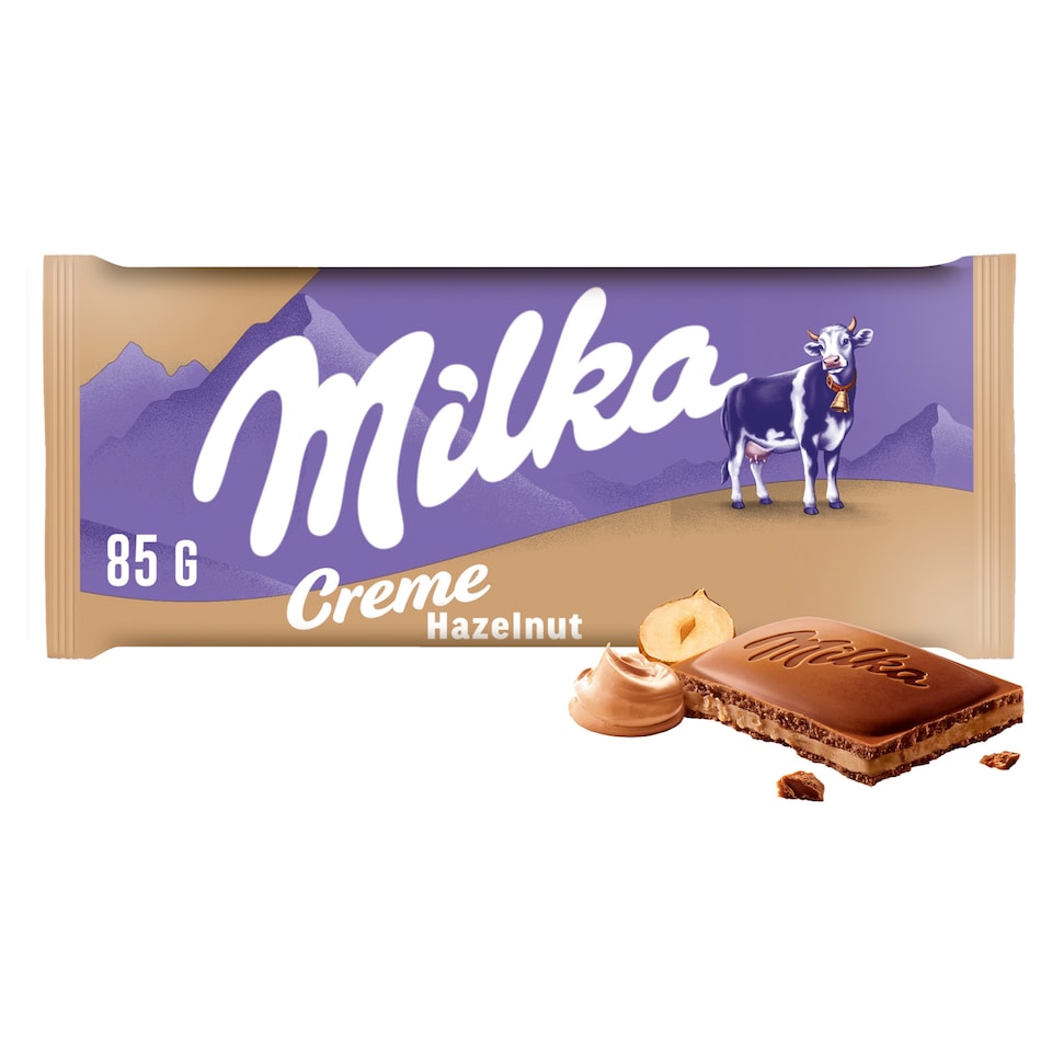 Milka čokoláda Hazelnut créme mliečna 85 g