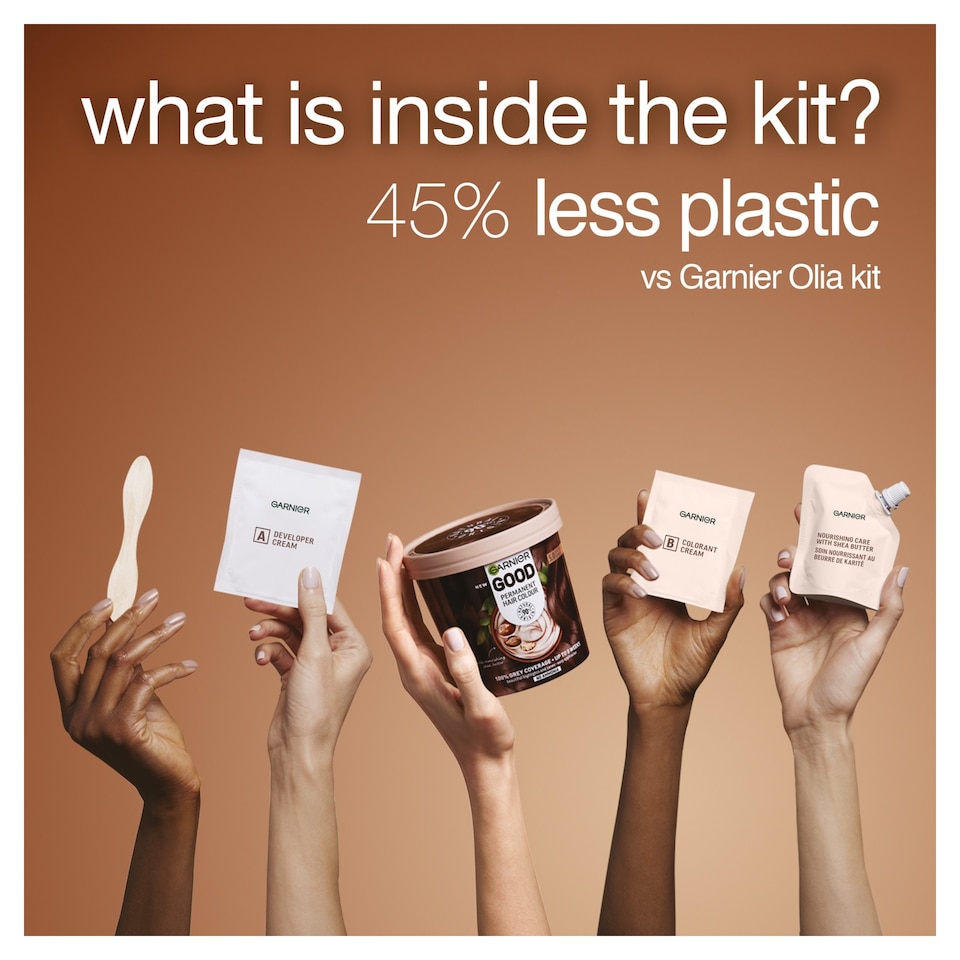 image 1 of Garnier Good Permanent Hair Colour - 6.0 Mochaccino Brown