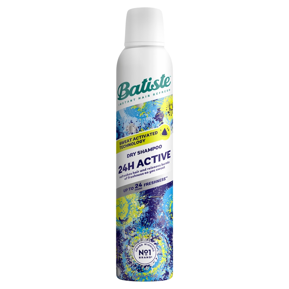 image 1 of Batiste 24H Active Dry Shampoo 200ml