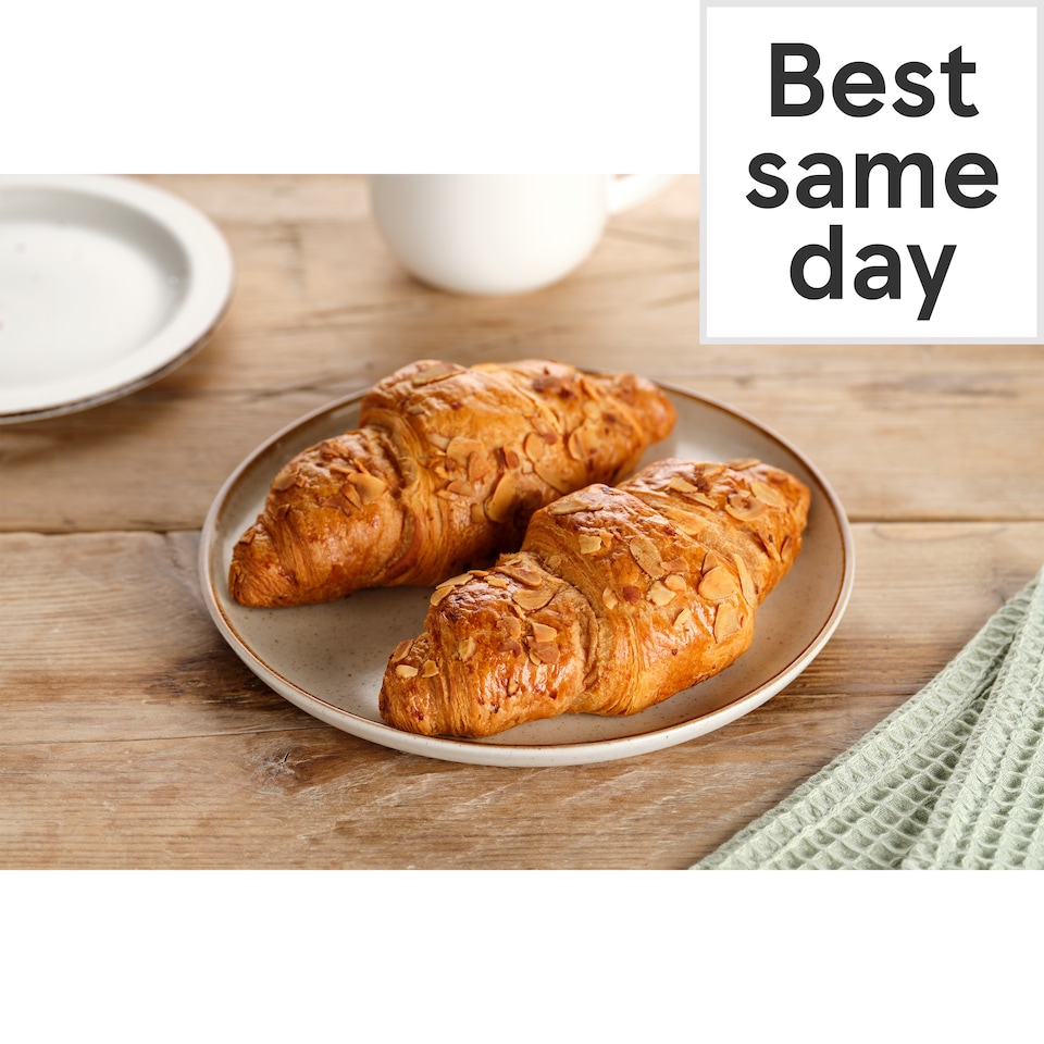 image 1 of Tesco All Butter Almond Croissant 2 Pack