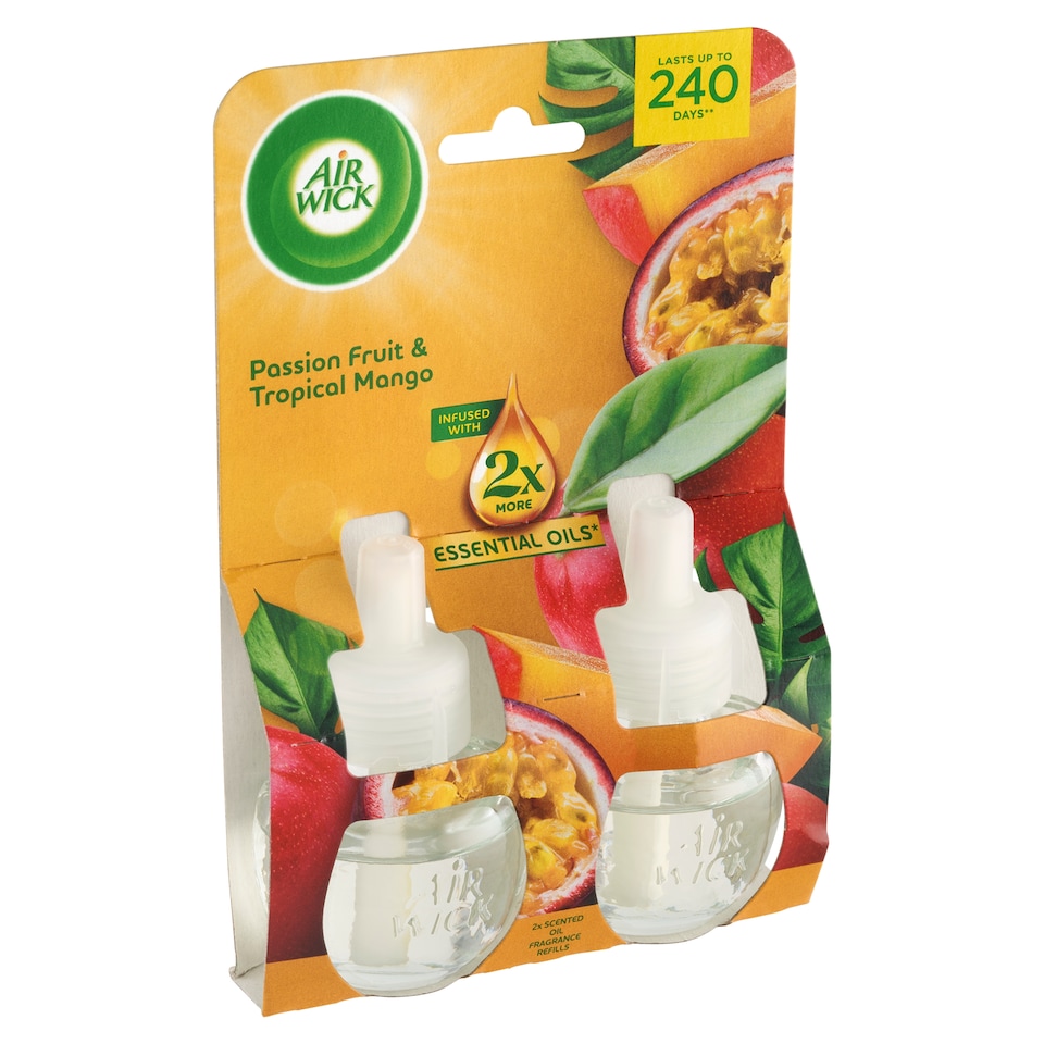 Obrázek 1 pro produkt Air Wick tekutá náplň do elektrického přístroje - Maracuja a tropické mango DUO 2 x 19ml