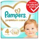 Pampers Premium Care, Méret: 4, 52 Pelenka, 9kg-14kg  1. kép