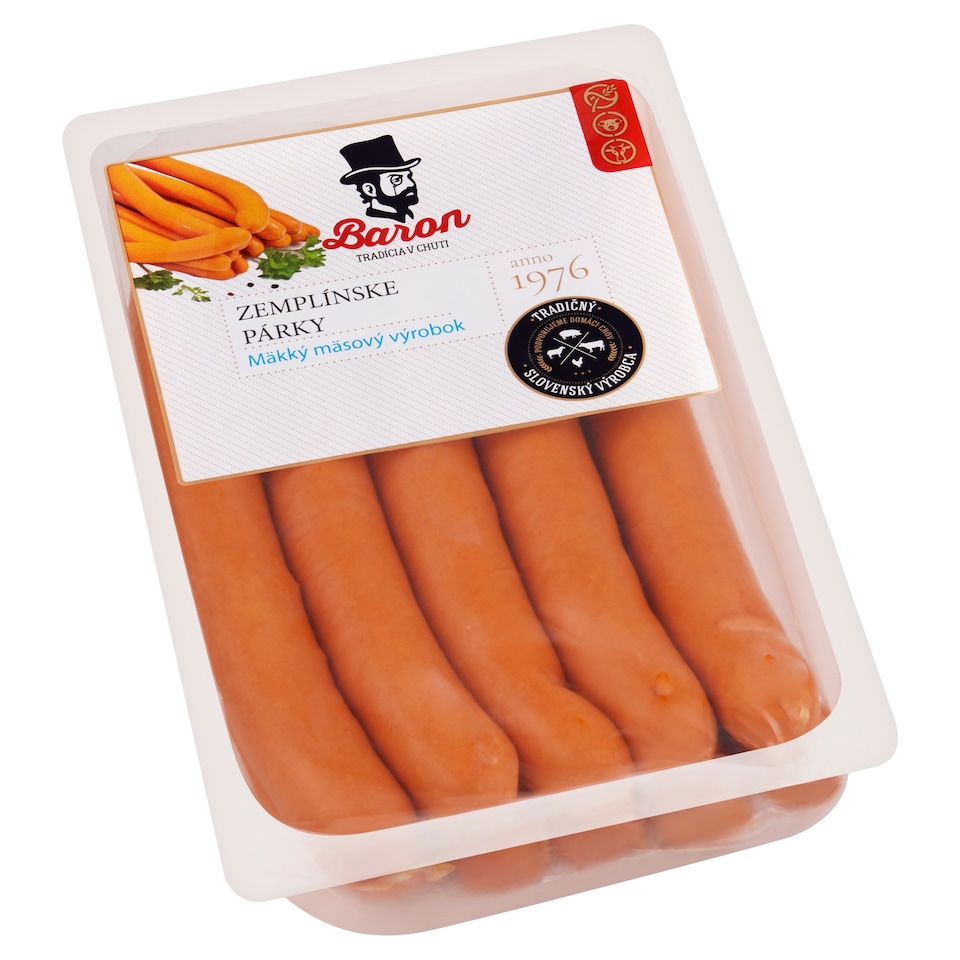 obrázok 1 z Baron Zemplínske párky 500 g