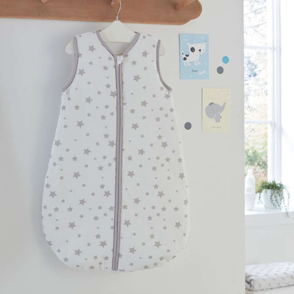 image 1 of Silent Night 2.5T Sleeping Bag Grey 6-18Mths