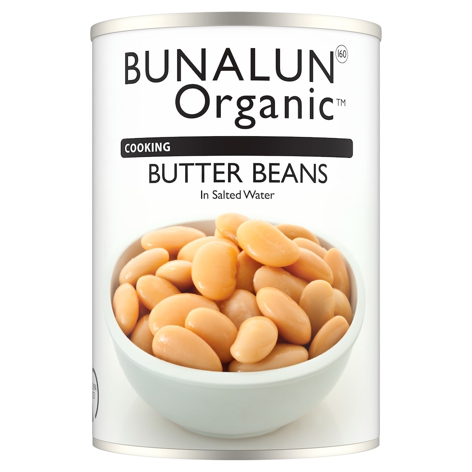 Bunalun Organic Butter Beans 400g