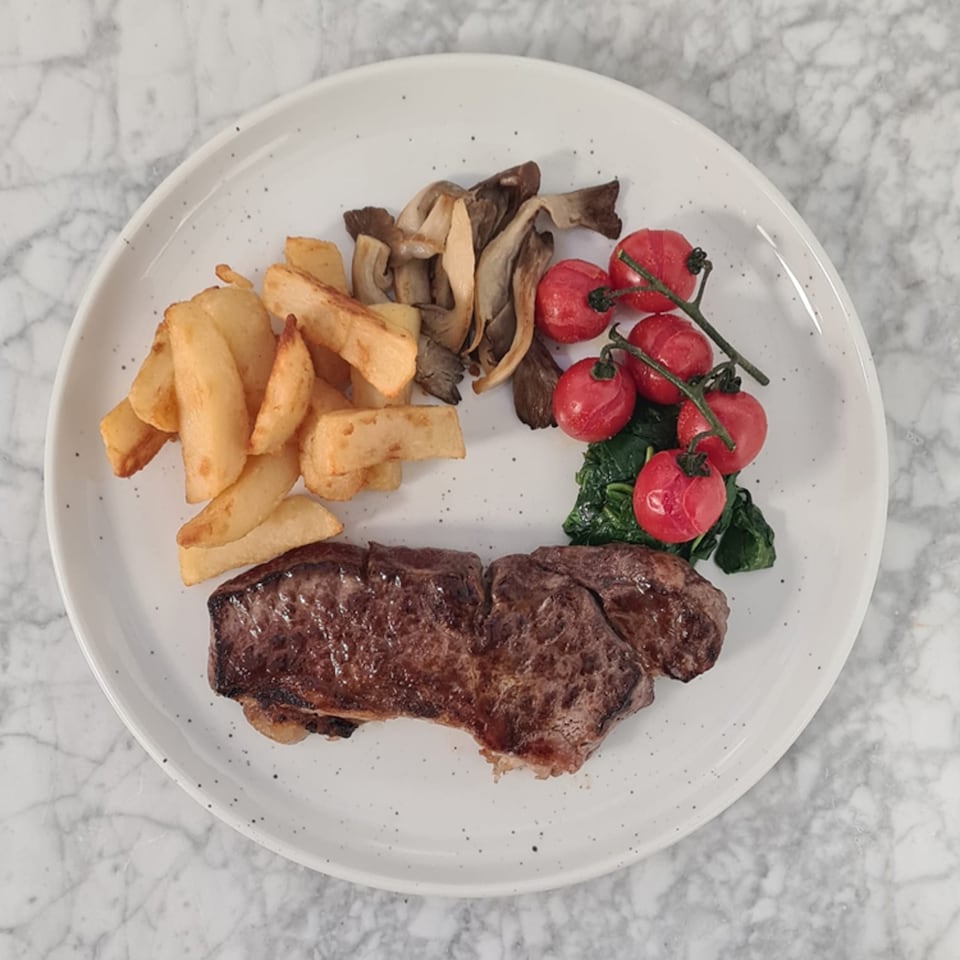 image 1 of Tesco Finest Sirloin Steak 227G