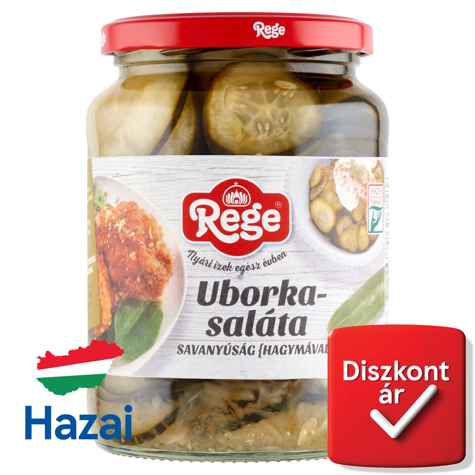 Rege uborkasaláta savanyúság hagymával 680 g  1. kép