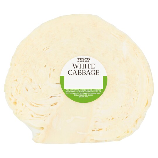 Tesco White Cabbage Tesco Groceries