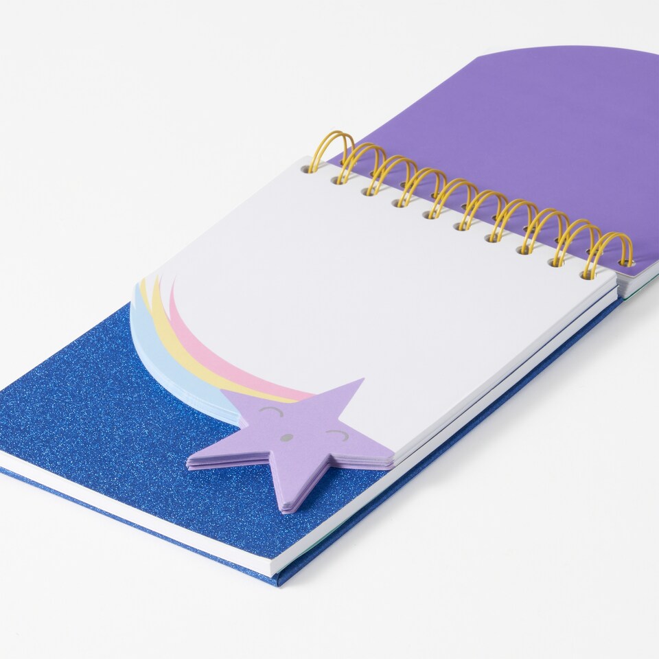image 1 of Paperchase Happy Space Flip Notebook