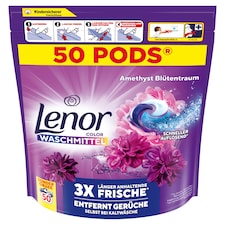 LENOR PODS® Kapsuly Na Pranie 50 Praní, Amethyst Flower Bloom