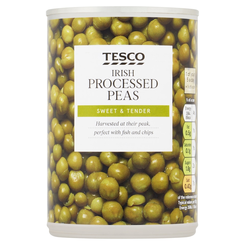 Tesco Processed Peas 420G
