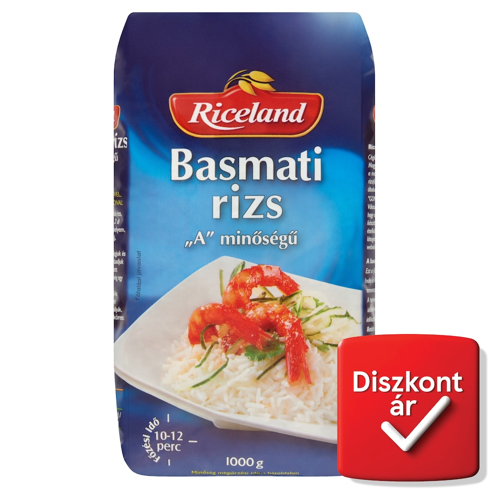 Riceland „A" minőségű Basmati rizs 1000 g  1. kép