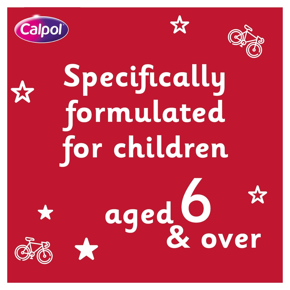 image 1 of Calpol 6+ Sachets 12 X 5Ml