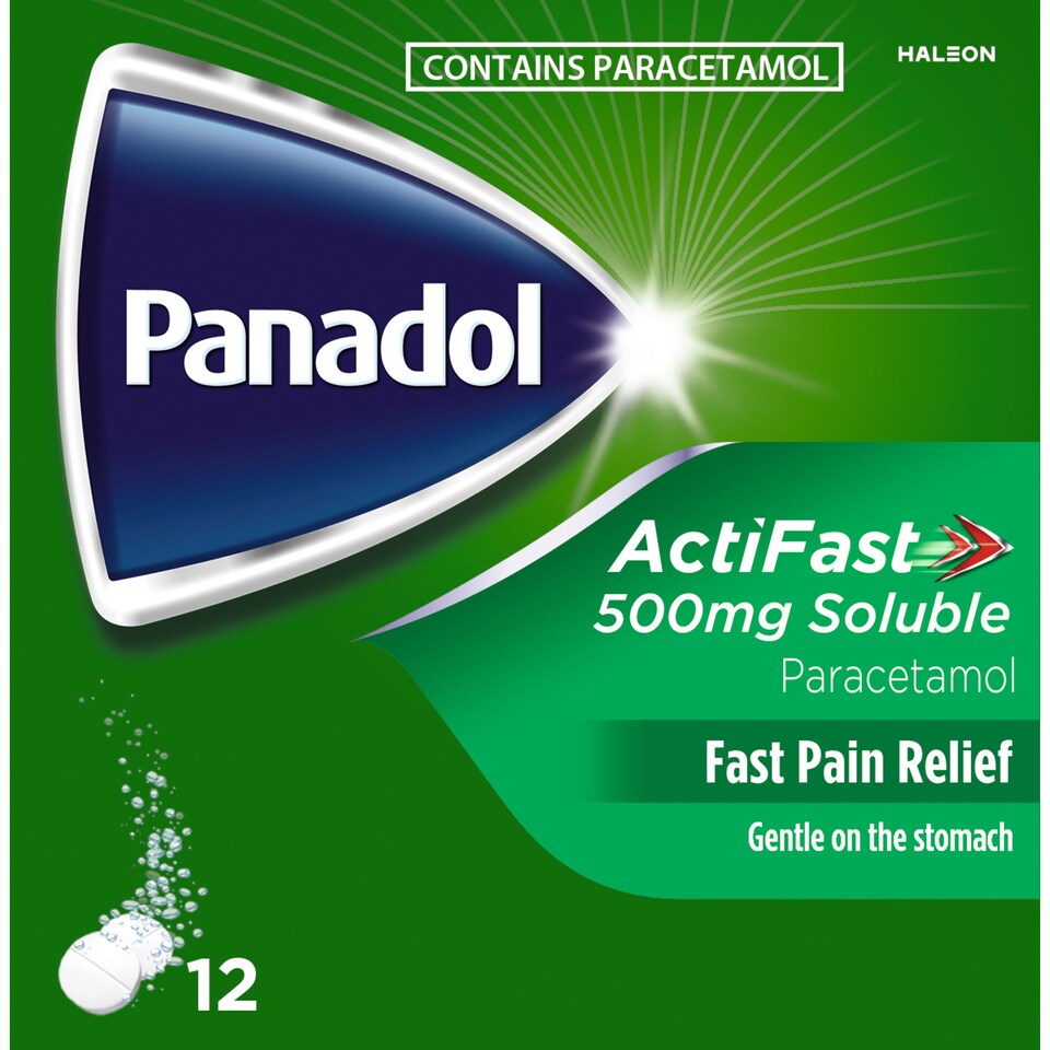Panadol Actifast Soluble 12'S