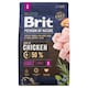Obrázek 1 pro produkt Brit Premium by Nature Adult S kompletní krmivo pro psy 3kg