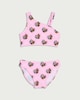 image 1 of K-Pop Demon Hunters 2-Piece Printed Bikini Set in Pink