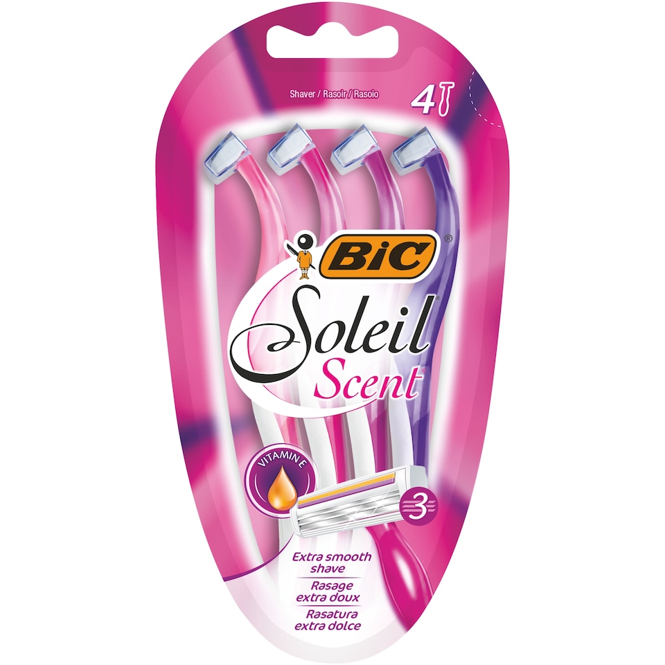 image 1 of BIC Soleil Scent Women's Razors 4 Pack
