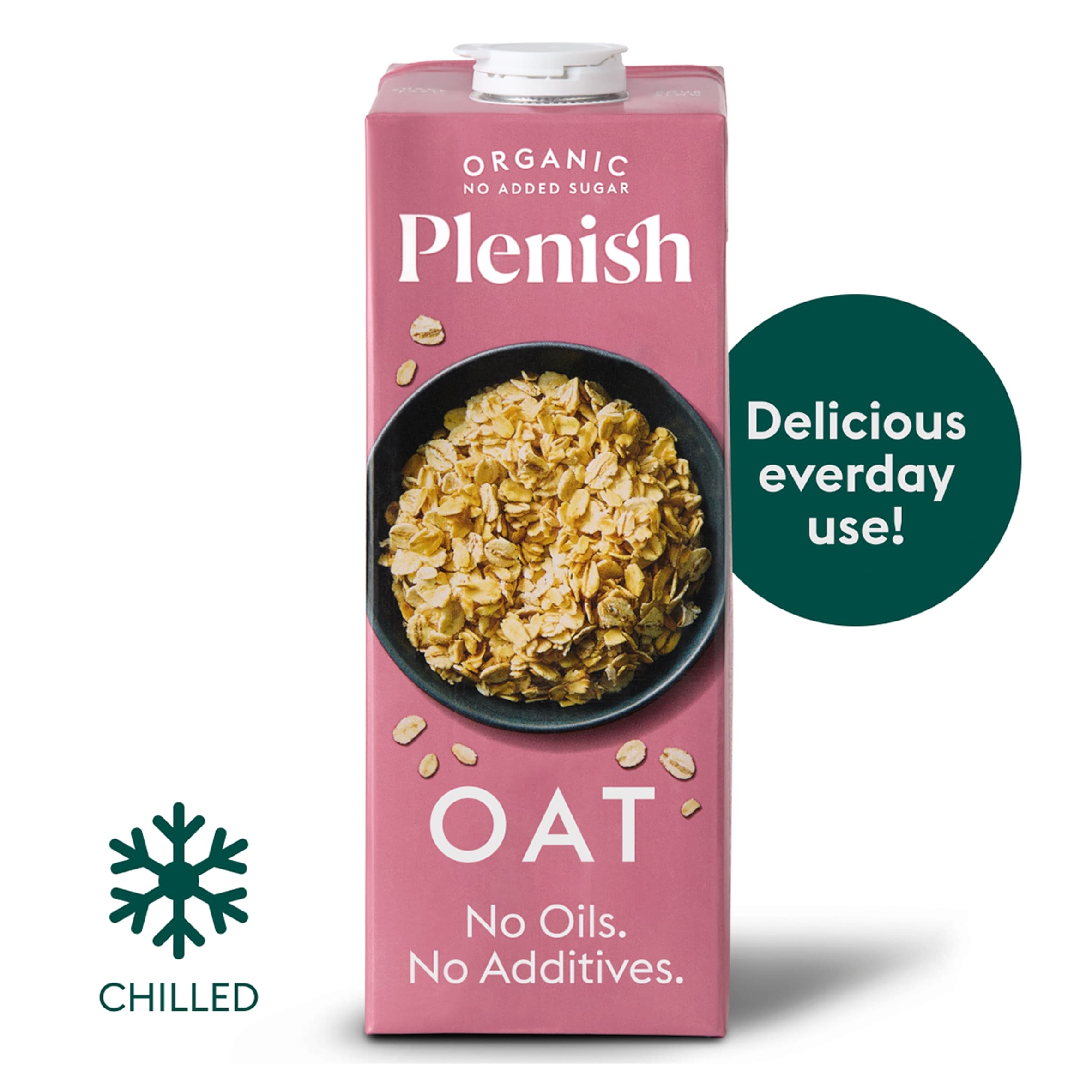 Plenish Organic Gluten Free Chilled Oat Drink 1L