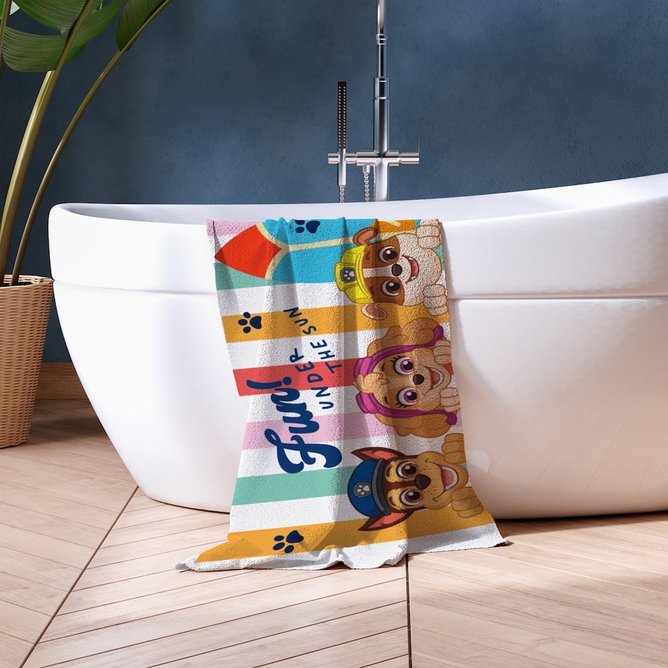 image 1 of PAW PATROL SUMMER TOWEL