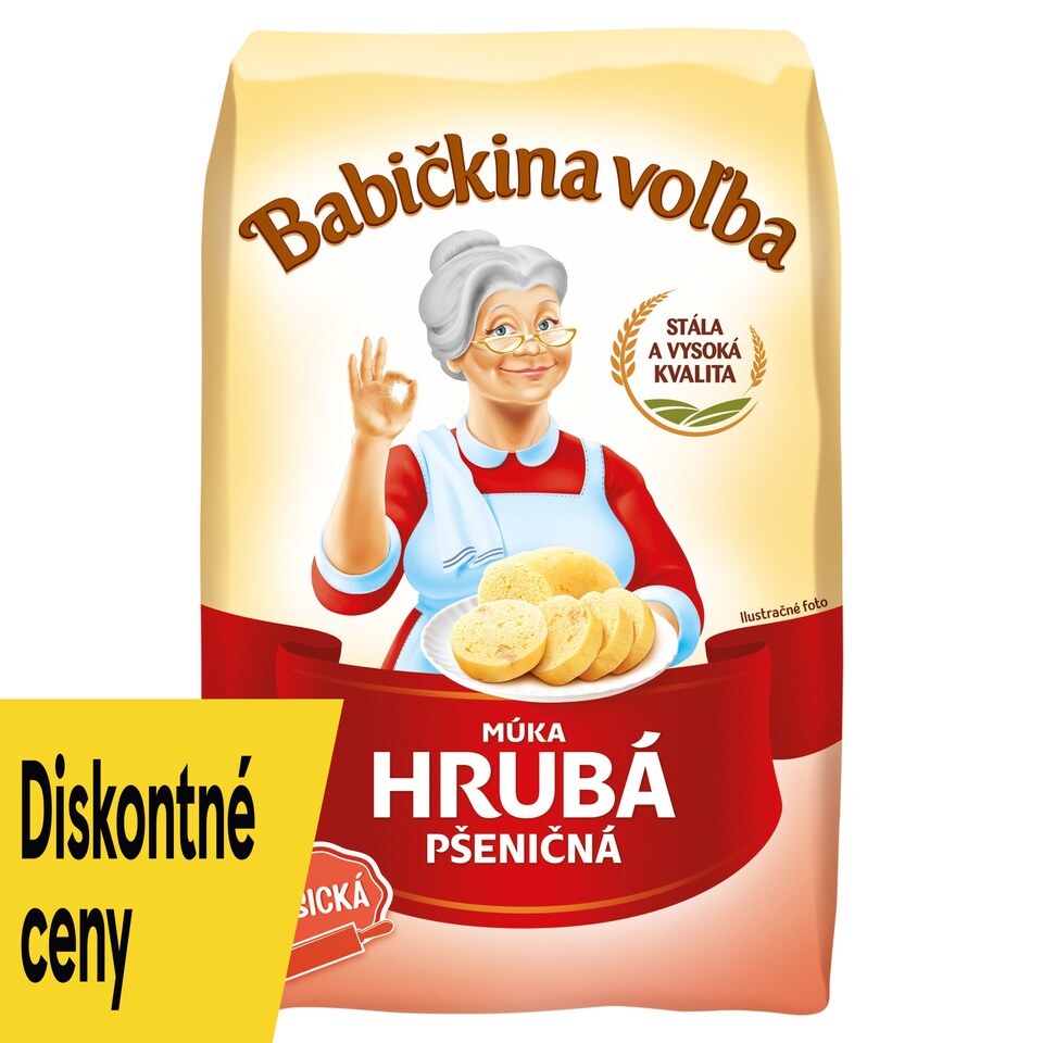 Babičkina Voľba Coarse Wheat Flour 1 kg