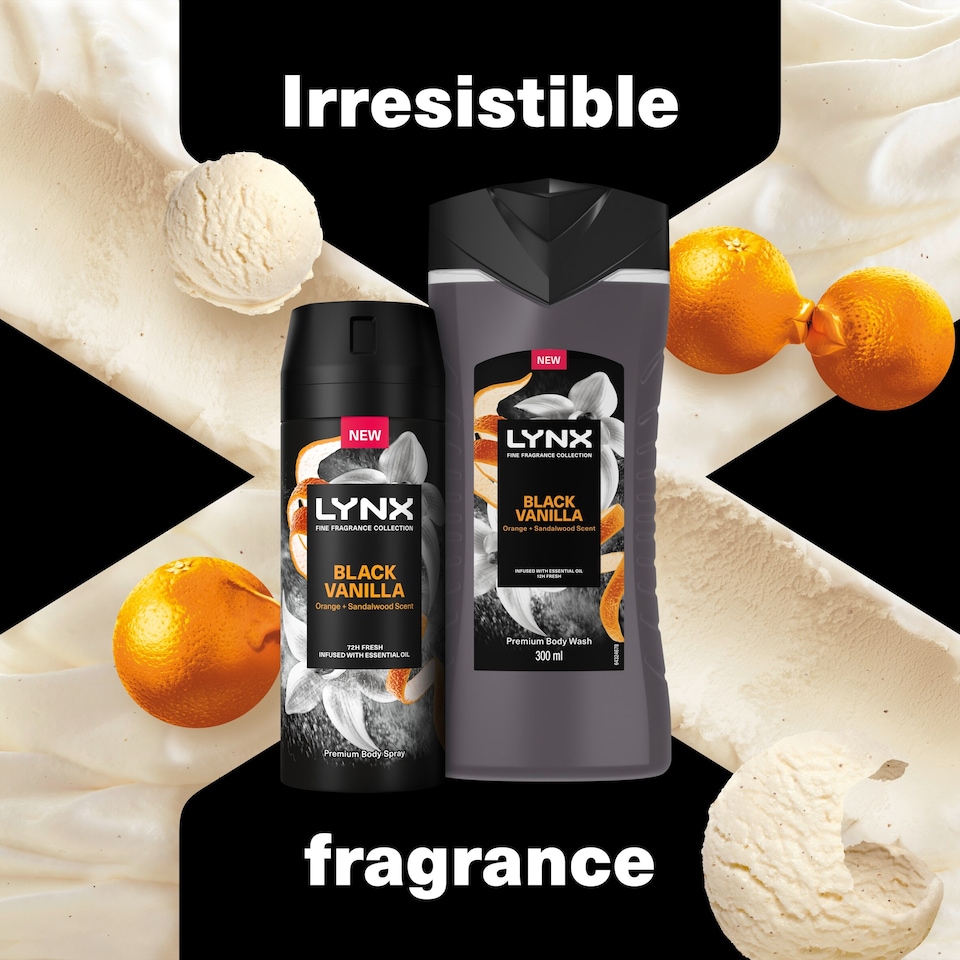 image 1 of Lynx Fine Fragrance Black Vanilla Duo Gift Set