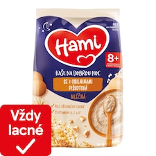 Hami Spongecake Milk Porridge with 7 Cereals Good Night 210g