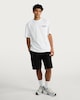 image 2 of F&F Pure Cotton Oversized Recreation Athl. Dept. Slogan T-Shirt in White