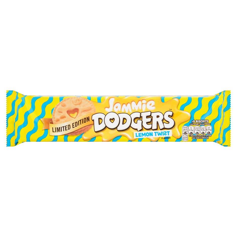 image 1 of Jammie Dodgers Lemon Twist 140g