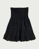 image 4 of OH ME OH MY Pure Cotton Broderie Strapless Dress in Black
