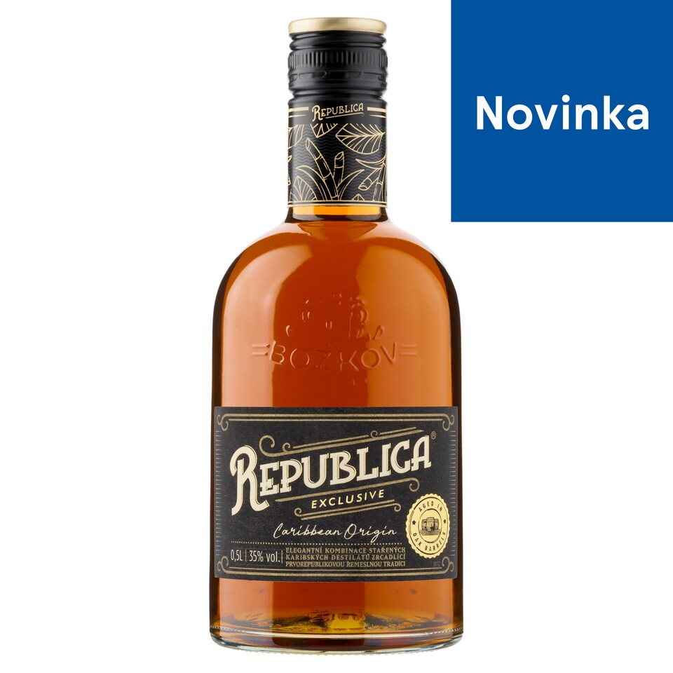 Božkov Republica Exclusive 35% 0.5 L