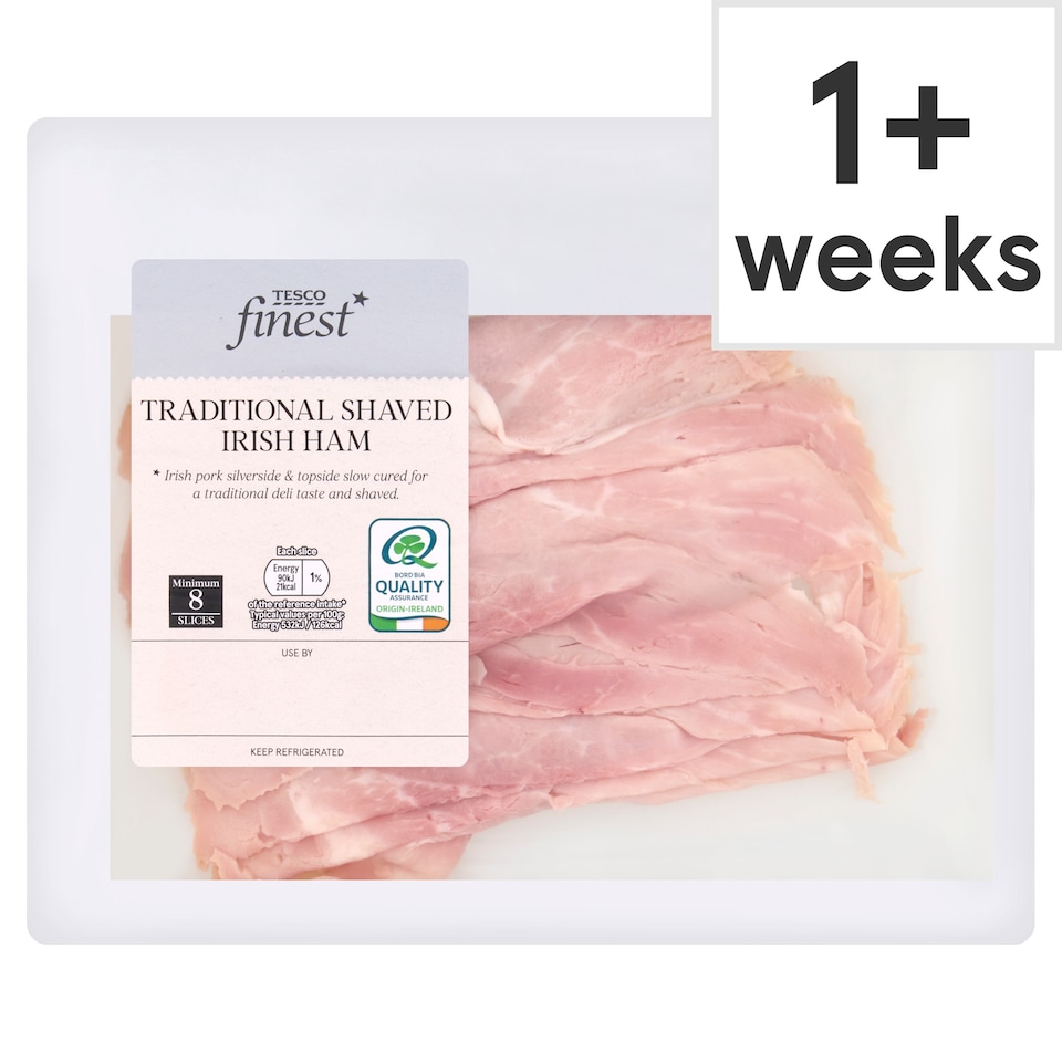 Tesco Finest Traditional Shaved Irish Ham 140g