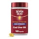 image 1 of Seven Seas Omega-3 Fish Oil High Strength plus Code Liver Oil With Vitamin D 120 Capsules 