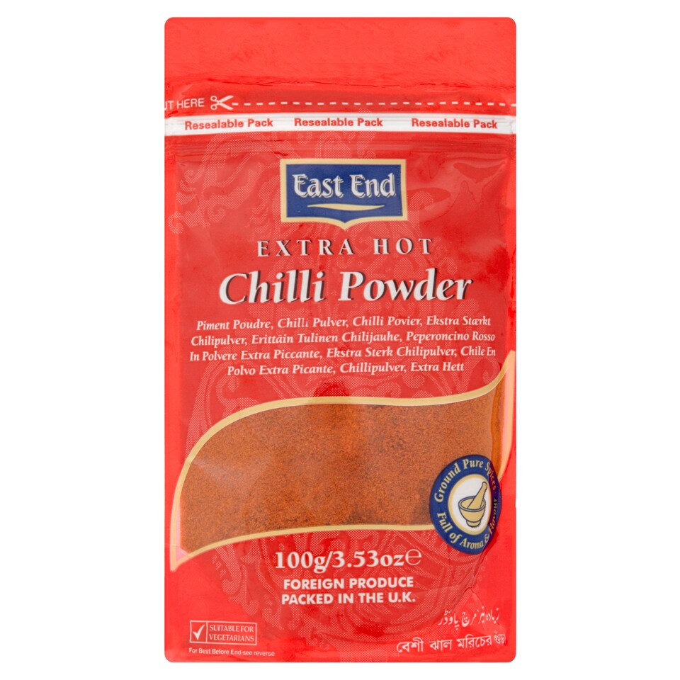 East End Chilli Powder Extra Hot 100G