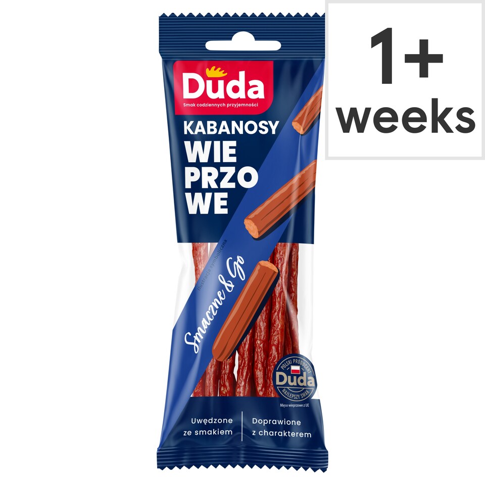 Duda Kabanosy Wieprz Owe Pork Sausage 95G