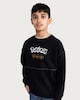 image 3 of Pokémon Cotton Rich Poké Ball Sweatshirt in Black