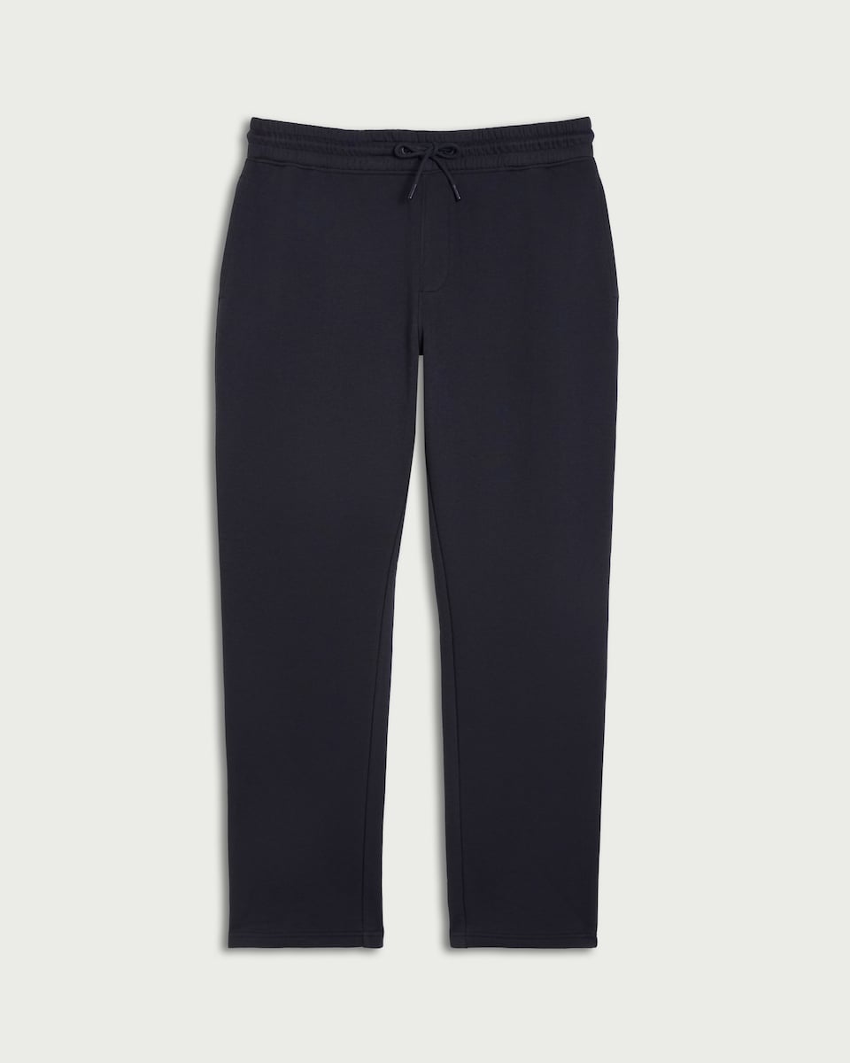 image 1 of F&F Active EVERYHOUR Cotton Rich Open Hem Joggers in Navy