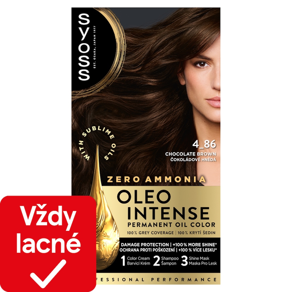 Syoss Oleo Intense 4-86 Čokoládovo hnedý 50 ml
