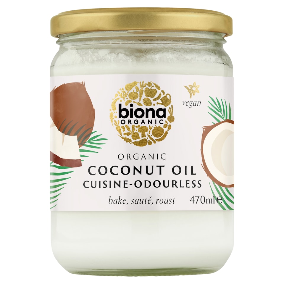 Biona Organic Coconut Oil Cuisine Odourless 470ml