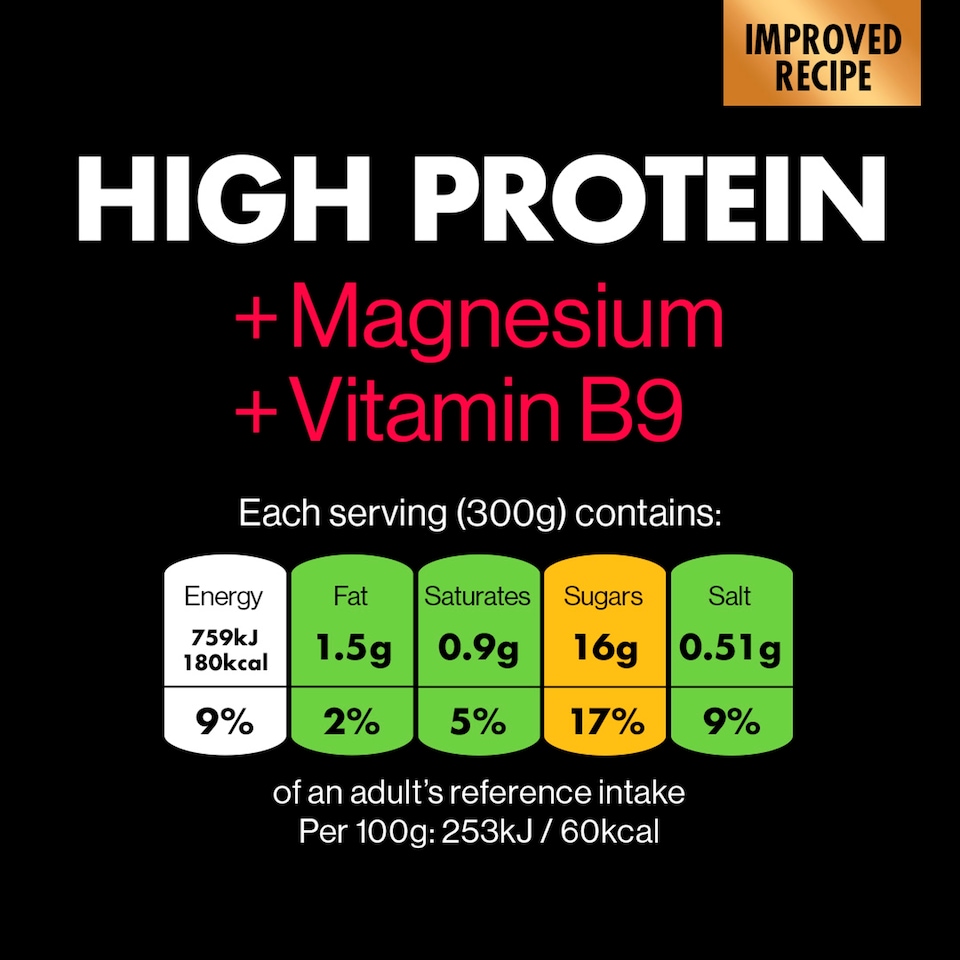 image 1 of GetPro 25g Strawberry High Protein Yoghurt Drink 300g