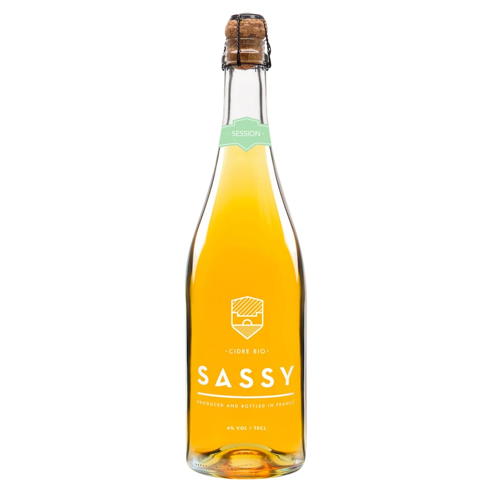 Sassy Cidre Session Full Flavoured, Naughty Natured 75CL