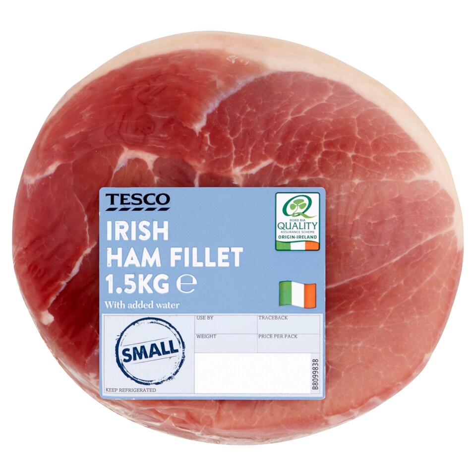 Tesco Irish Pale Ham Fillet 1.4Kg